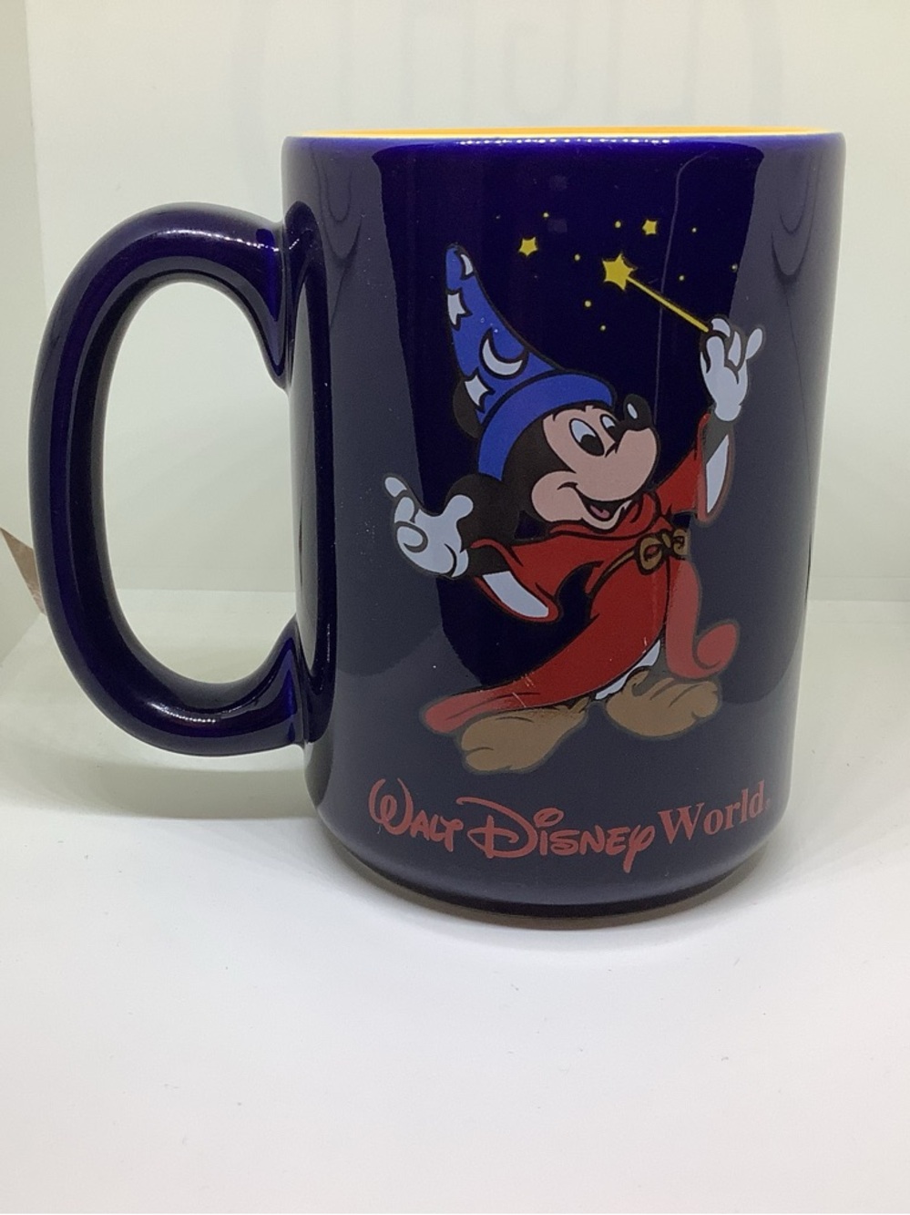 Disney Sorcerer Mickey Dark Blue Ceramic Coffee Mug